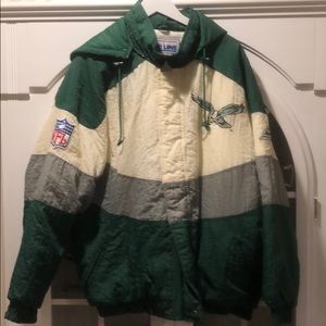Authentic Proline apex one NFL hooded jacket